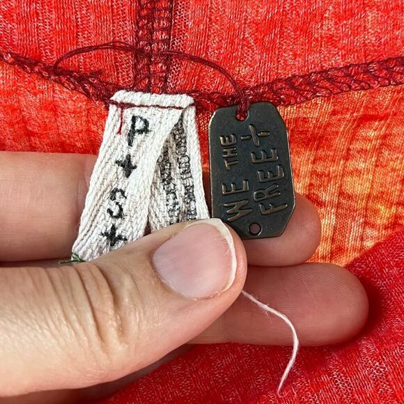 Free People We The Free Londontown Thermal Top Size S - Picture 6 of 7